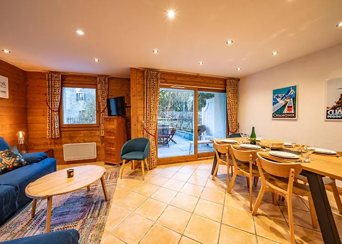 Alpine Garden - Truly Hidden Gem With Sunny Garden In Town Center Chamonix