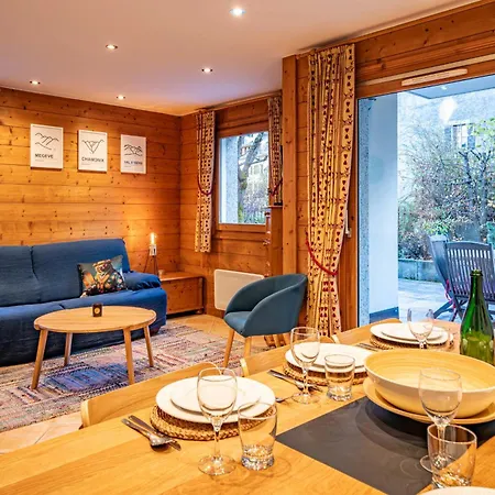 Alpine Garden - Truly Hidden Gem With Sunny Garden In Town Center Chamonix Mont Blanc